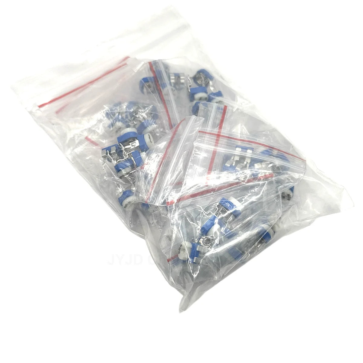 65PCS Trimmer Potentiometer RM065 Adjustable Resistance 100R~1M Potentiometers 1K 5K 10K 20K 50K 100K 500K 1M Variable Resistors