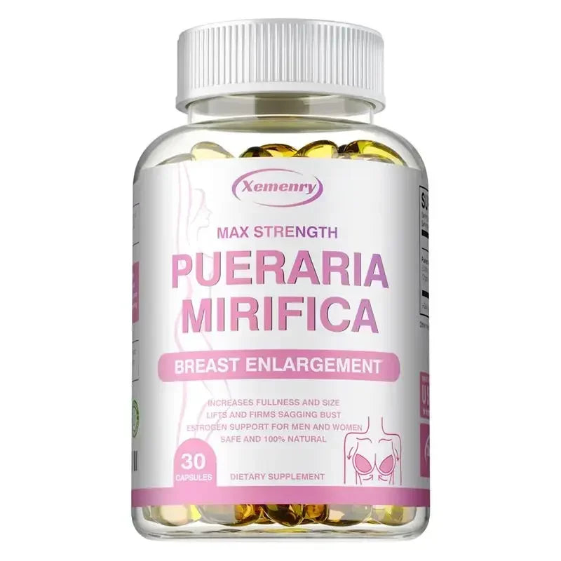 Pueraria Mirifica Supplement - To Support Breasts To Be Round, Firm and Elastic, Promote Balanced Estrogen Metabolism