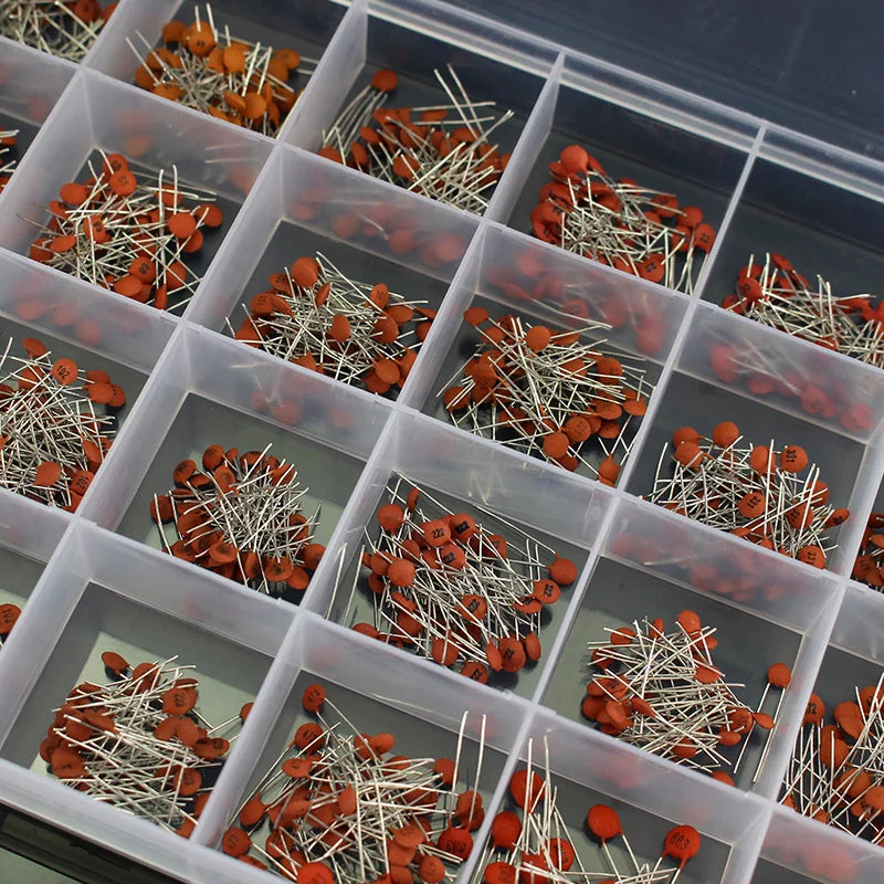 300/960pcs Ceramic Capacitors Kit 2pF-0.1uF Electronic Components Package Capacitor Assorted Samples Diy Kit