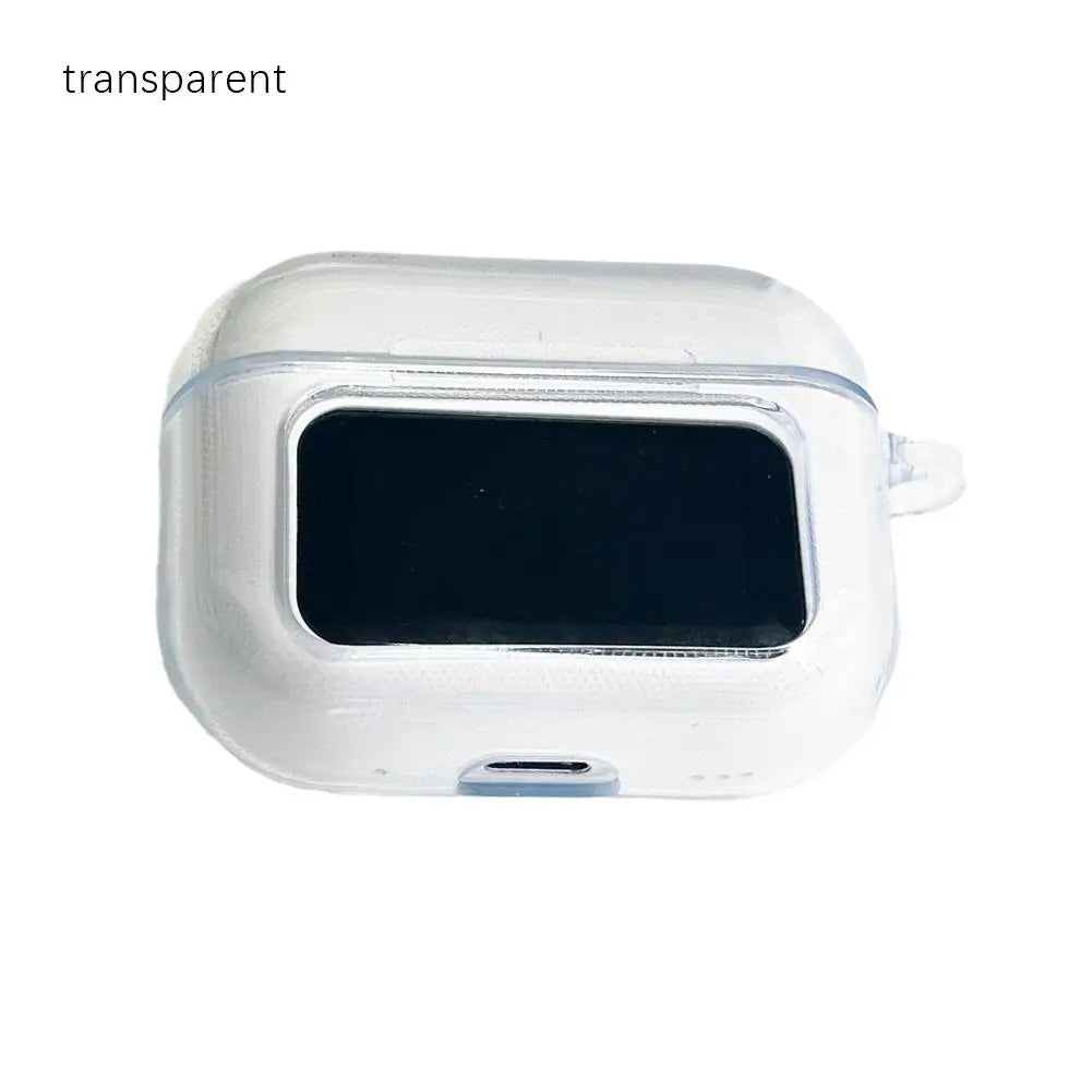 Transparent Silicone Cover For A9PRO Headphones Protective Case Anti-fall Shockproof Dustproof Wireless Earphones Shell Case