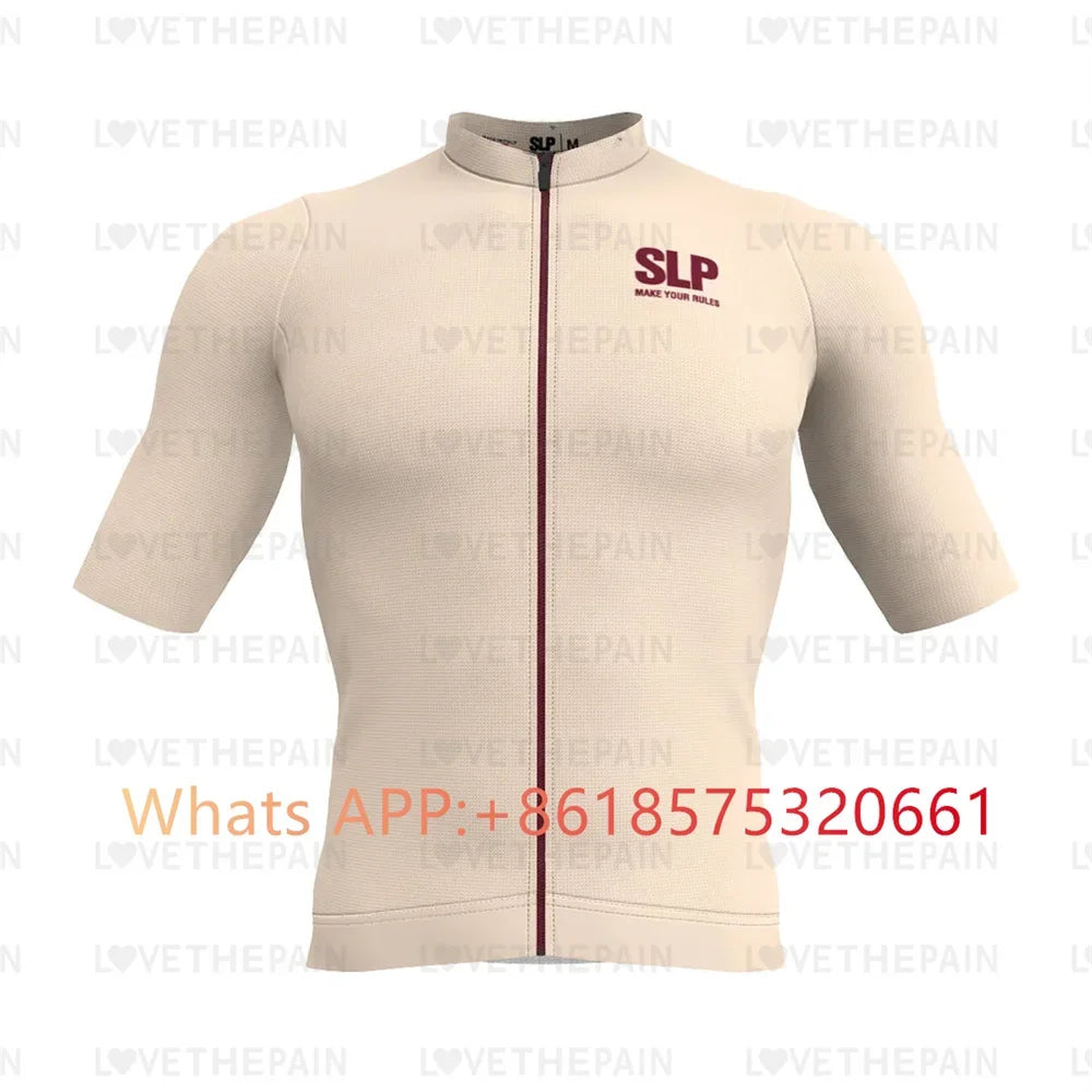SLp Men Cycling Jersey Classic Cycling Racing Tops Short Sleeve Cyclist Clothes Shirt Maillot Summer Bicycle Bike Wear SLOPLINE