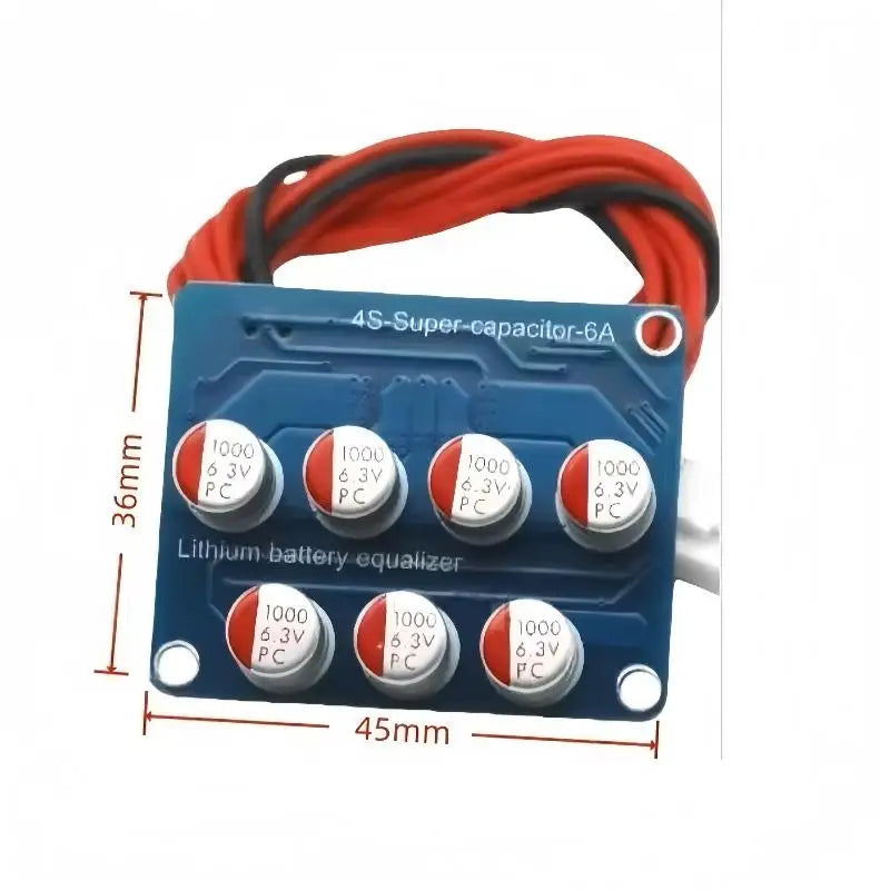 1 Set 4S 6A Energy Transfer Active Balancer Board Capacitive Type for Precise Battery Maintenance in Electric Scooter Projects