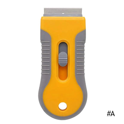Scraper Blade Tool Auto Film Sticker Glue Ice Remover Razor Window Gap Glass Ceramic Kitchen Home Car Cleaner Squeegee Knife