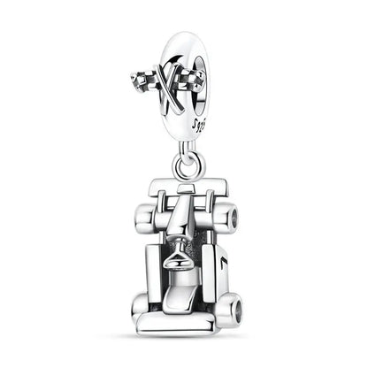 Passionate 925 Silver Dumbbell Badminton Soccer Sport Charms Beads Fit Pandach 925 Original Bracelet DIY Jewelry Graduation Gift