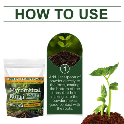 Plant root nutrient powder Root Enhancer Promote Plant Growth Nutrient Fertilizer Safe and Effective Supplement for Soil Culture