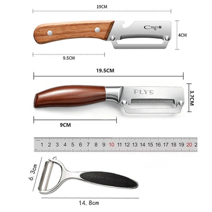 Kitchen Peeler Stainless Steel Multi-Function Kitchen-Specific Peeler for Slicing Fruit and Vegetables Kitchen Accessories