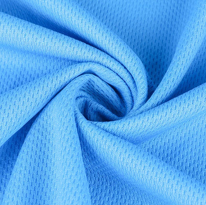 Bird Eye Quick Dry Sport Training Jersey Fabric Moisture Wicking Breathable Mesh Short Sleeve Athletic Shirt Clothing Material