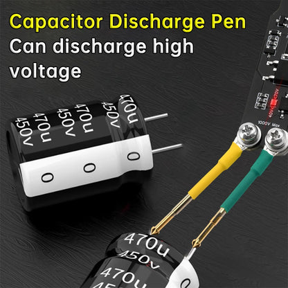 Capacitor discharge pen AC/DC constant temperature discharge High voltage discharge Production testing & maintenance electronics