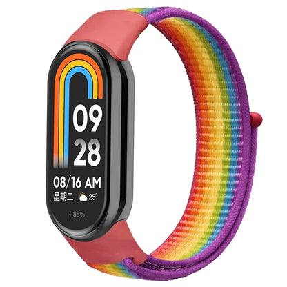 Nylon Loop Strap For Xiaomi Mi Band 10 Smart Watch Belt Wristband Breathable Watchband Correa For Mi Band 9/8 Strap Accessories