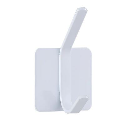 Adhesive Wall Hooks Towel Holder Door Key Cloth Coat Bathroom Robe Hanger Kitchen Hardware Rack Bag Hook Organizer For Hanging