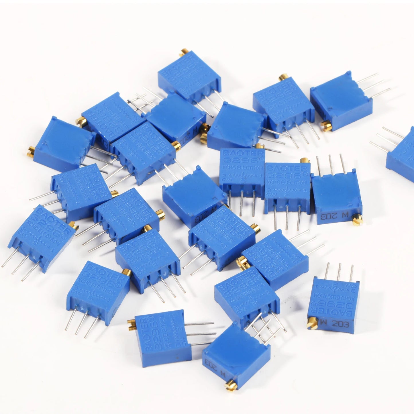 3296W Potentiometer Resistor Kit Precision Adjustable Variable  Resistance Trimmer Potentiometer 1K 10K 100K 1M 50R 100R
