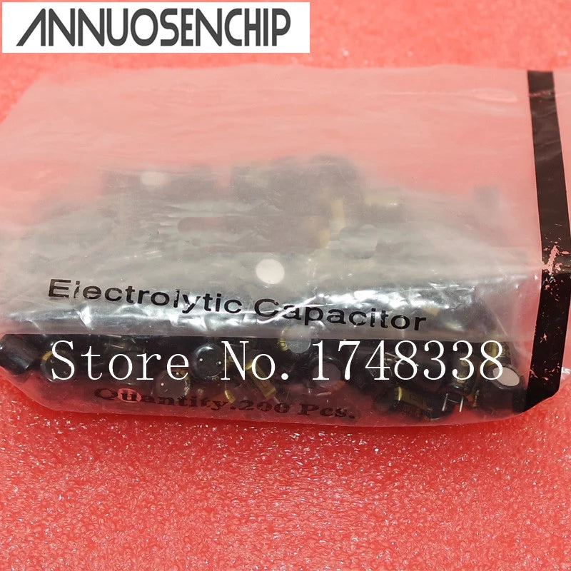 100PCS High frequency 4V 680UF 8X8mm Aluminum electrolytic 680uF 4V 8*8mm 105C capacitors