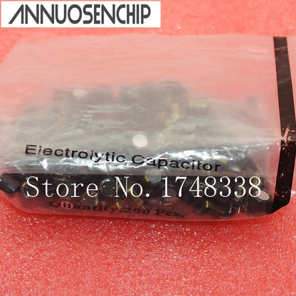 100PCS High frequency 4V 680UF 8X8mm Aluminum electrolytic 680uF 4V 8*8mm 105C capacitors