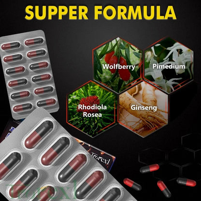 Powerful High Purity Epimedium Supplements Natural Organic Pill