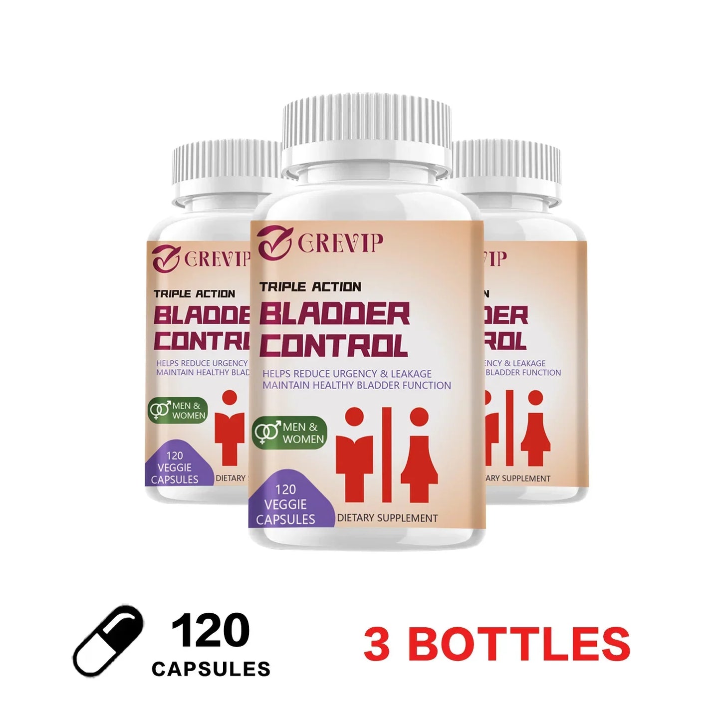 Bladder Control Supplement - Supports Urinary Tract Health - Helps Relieve Overactive Bladder and Urinary Tract Infections