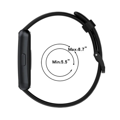 Soft Silicone Sport Strap for Huawei Band 7/6/6 pro Smart Wristband Replacement Bracelet For Huawei Honor Band 6 Belt