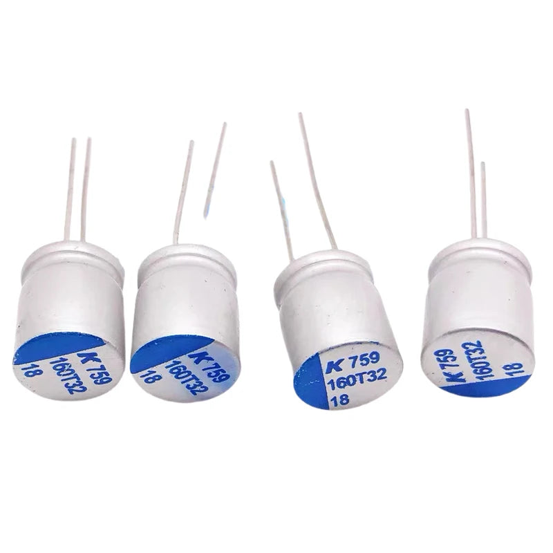 1pcs/lots Solid State Capacitors 160V18UF 160T3218 kEMET Volume 10mmX12mm For computer motherboards IC Electronic components