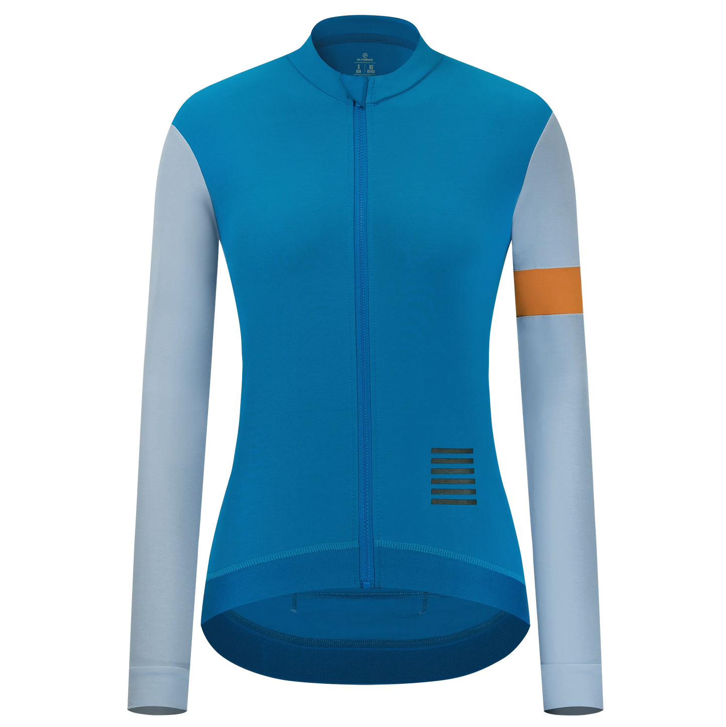 YKYW Women's Windbreak Thermal Fleece Jacket Pro Team Long Sleeve Cycling Jersey MTB Bike Maillot T Shirt Bicycle Clothing