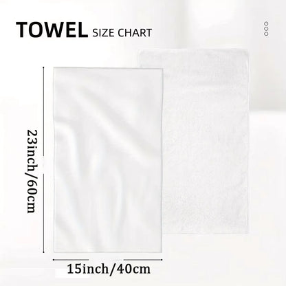 1Pc/2Pc Customized Face Towel - Personalized Modern Style, Perfect for Home Decoration, Indoor and Outdoor Party Supplies, Suitable for Both Men and Women